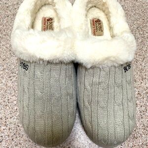 Skechers Bobs Keepsakes Delight Fall Women's Slippers grey size 8.5